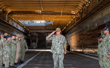 SWOBOSS Visits USS Comstock