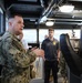 Rear Adm. Benjamin R. Nicholson tours USNS Cody