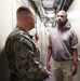 Rear Adm. Benjamin R. Nicholson tours USNS Cody