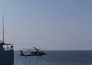 Abraham Lincoln Conducts a Fueling-at-sea