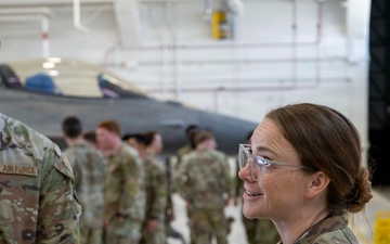 U.S. Air Force Academy Preparatory School tour of the 140th Wing