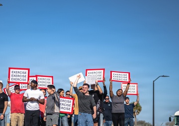 325th SFS, CES responds to simulated protest during Noble Panther 26-4
