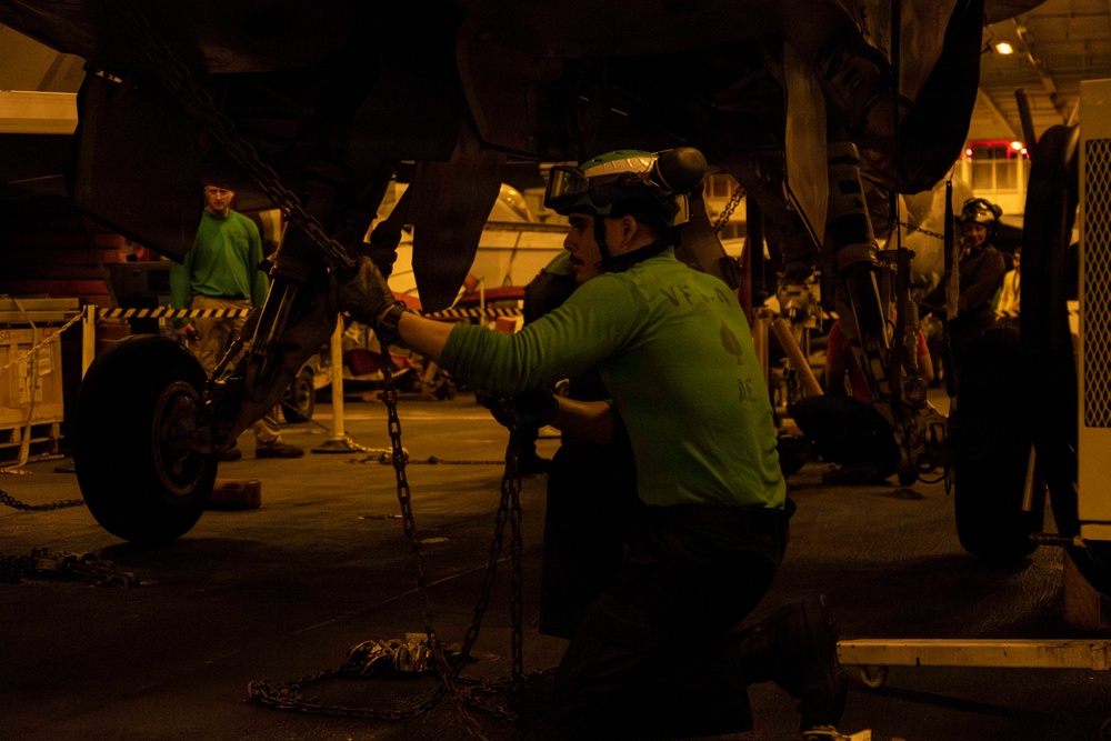 USS Abraham Lincoln (CVN 72) supports Operation Epic Fury