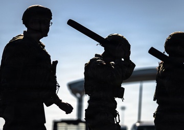 325th SFS, CES responds to simulated protest during Noble Panther 26-4