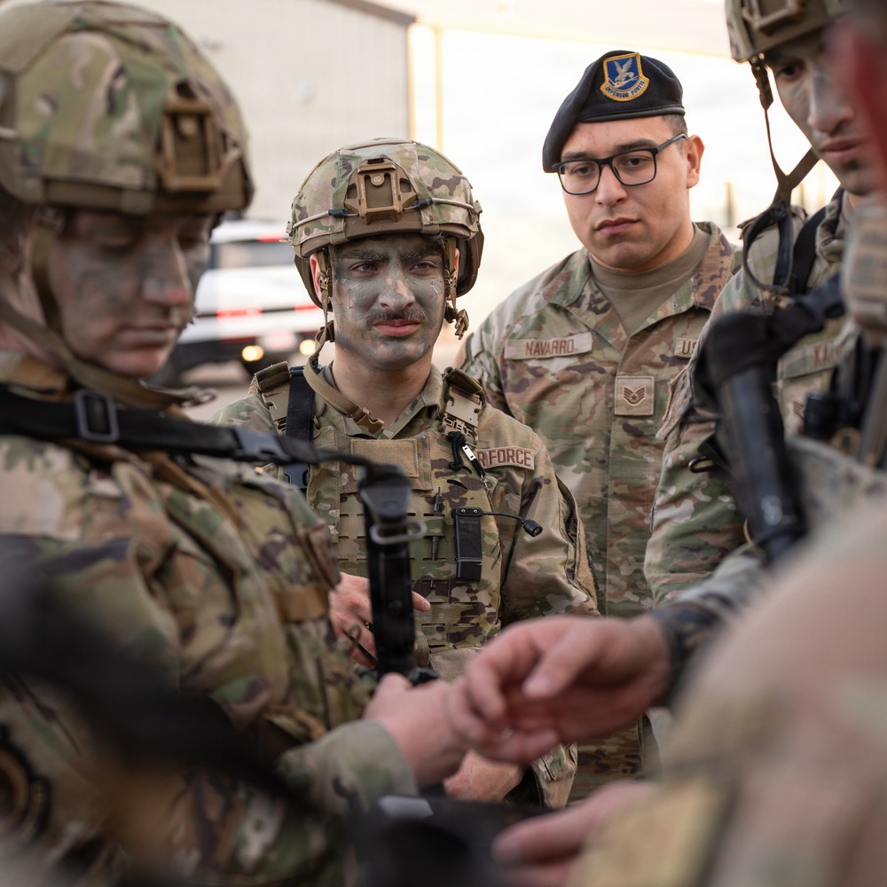72nd Security Forces Squadron Small Unit Tactics Training