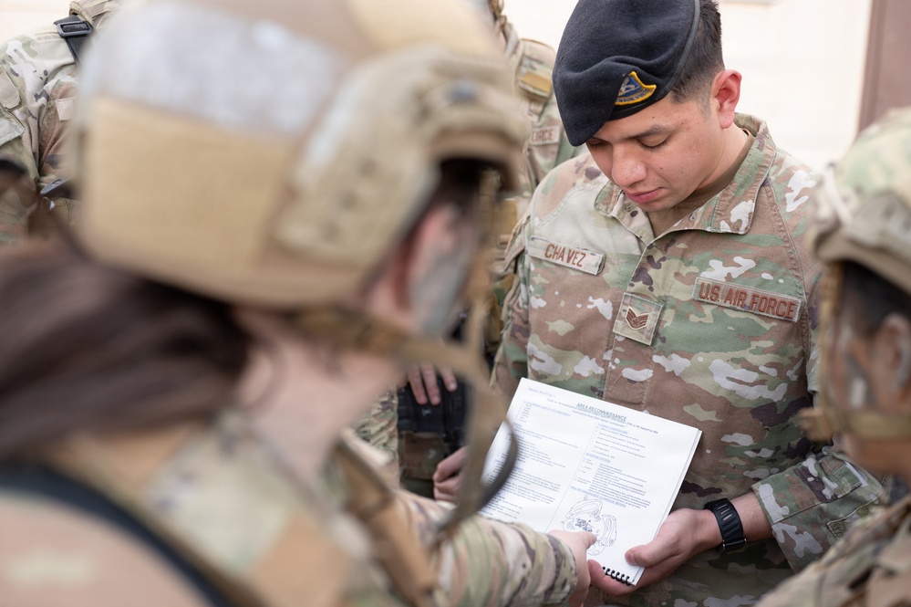 72nd Security Forces Squadron Small Unit Tactics Training