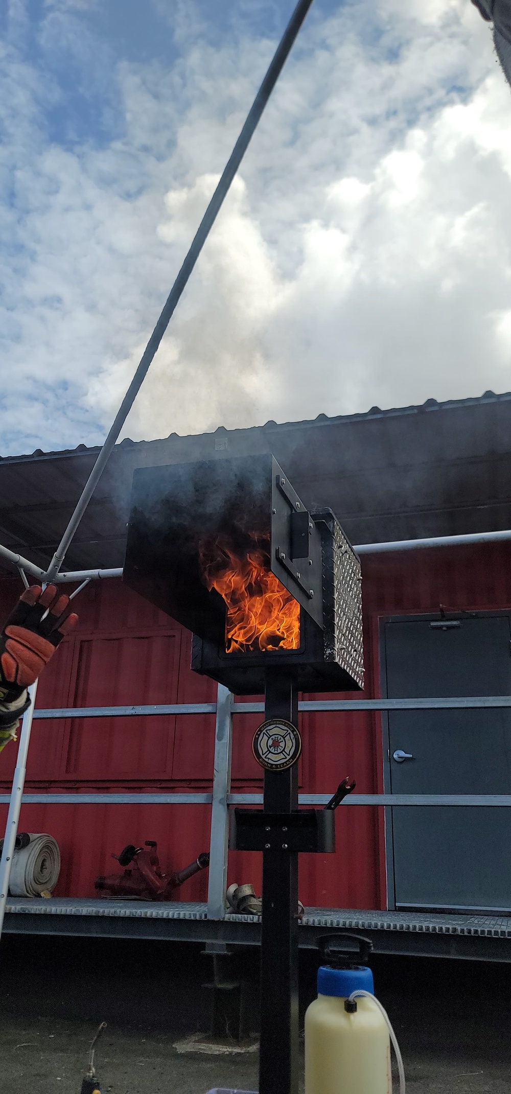 Army and Community Firefighters Train Together to Save Lives