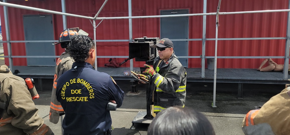 Army and Community Firefighters Train Together to Save Lives