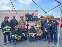 Army and Community Firefighters Train Together to Save Lives