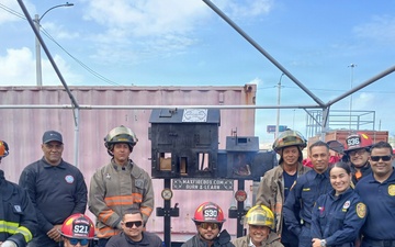 Army and Community Firefighters Train Together to Save Lives