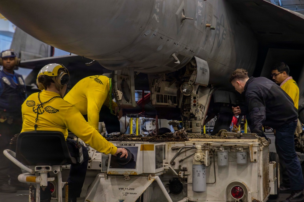 USS Abraham Lincoln (CVN 72) supports Operation Epic Fury