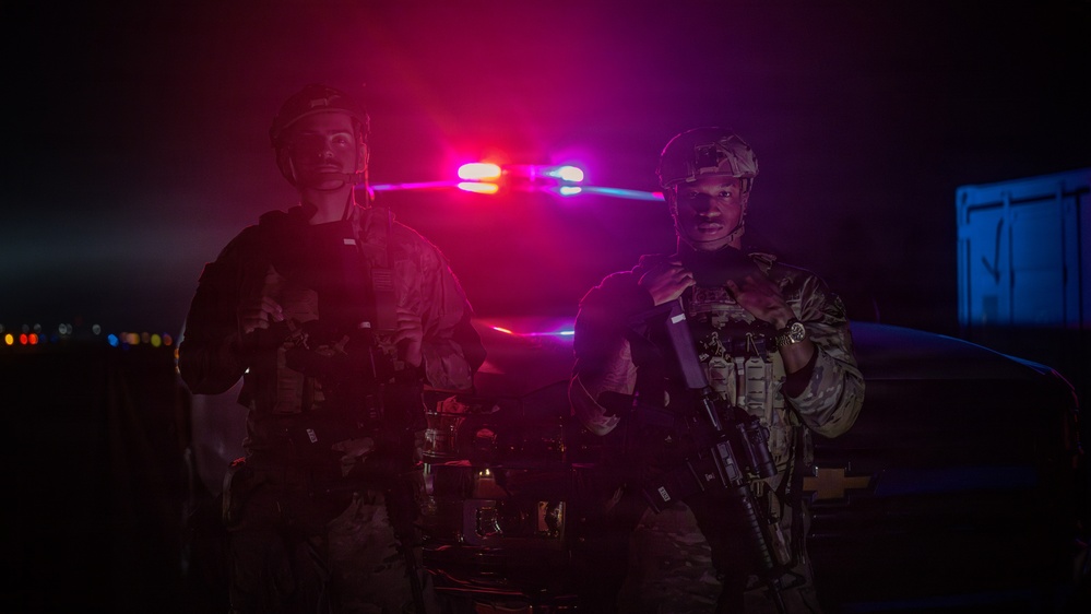 325th SFS respond to simulated OPFOR during Noble Panther 26-4