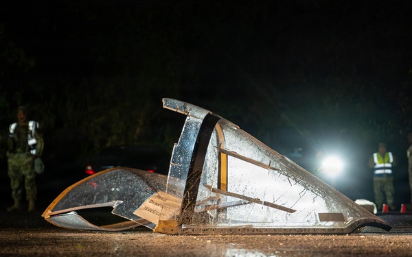 BM26: Firefighters respond to simulated aircraft emergency