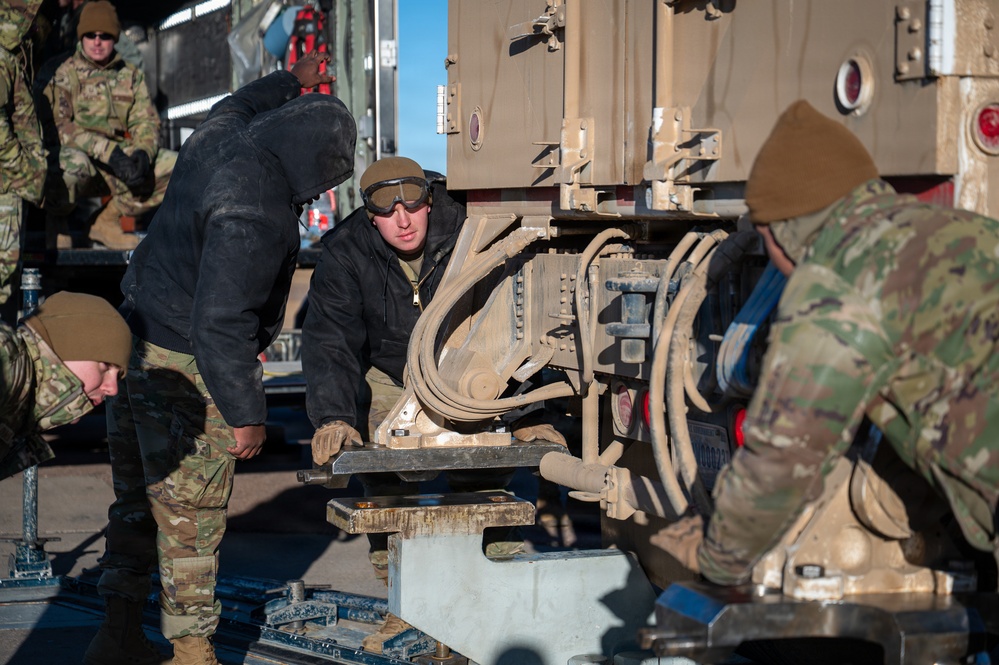 341st MUNS Airmen Bolster ICBM Readiness Through T-9 Missile Maintenance Training&amp;#xA;