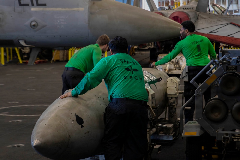 USS Abraham Lincoln (CVN72) supports Operation Epic Fury