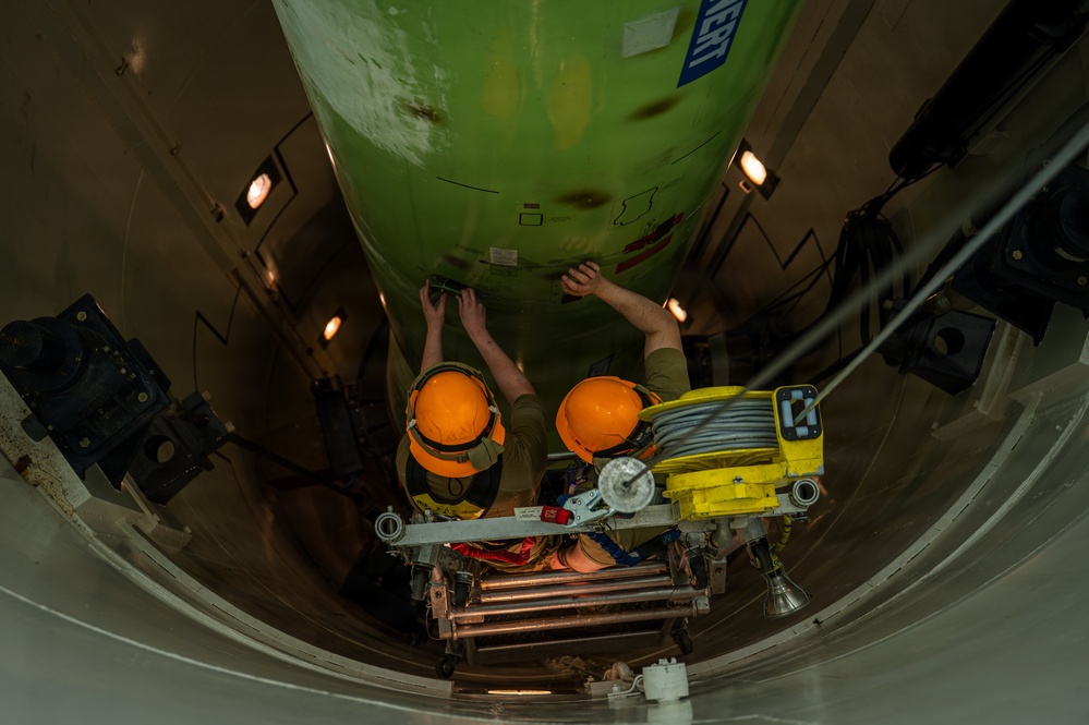 341st MUNS Airmen Bolster ICBM Readiness Through T-9 Missile Maintenance Training&amp;#xA;