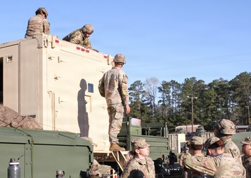 3-265th Air Defense Artillery Regiment continue preparations for Joint Readiness Training Center exercise