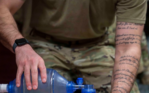 Team Fairchild trains to save lives