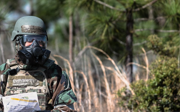 325th FW responds to a simulated chemical attack during Noble Panther 26-4