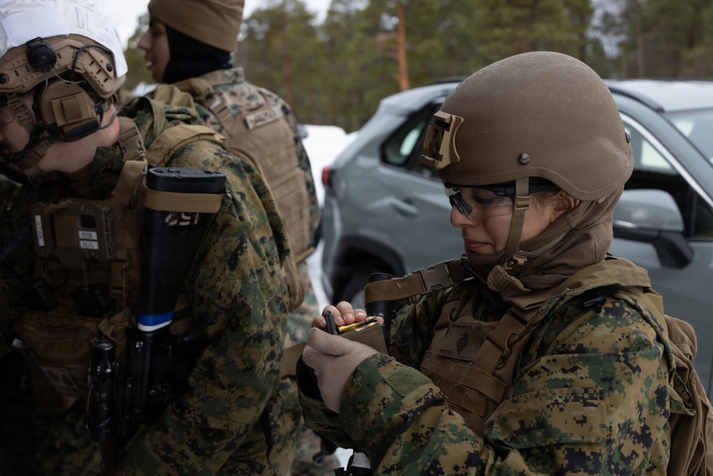 CORE 26 | Logistics Marines Hone marksmanship skills during Arctic exercise