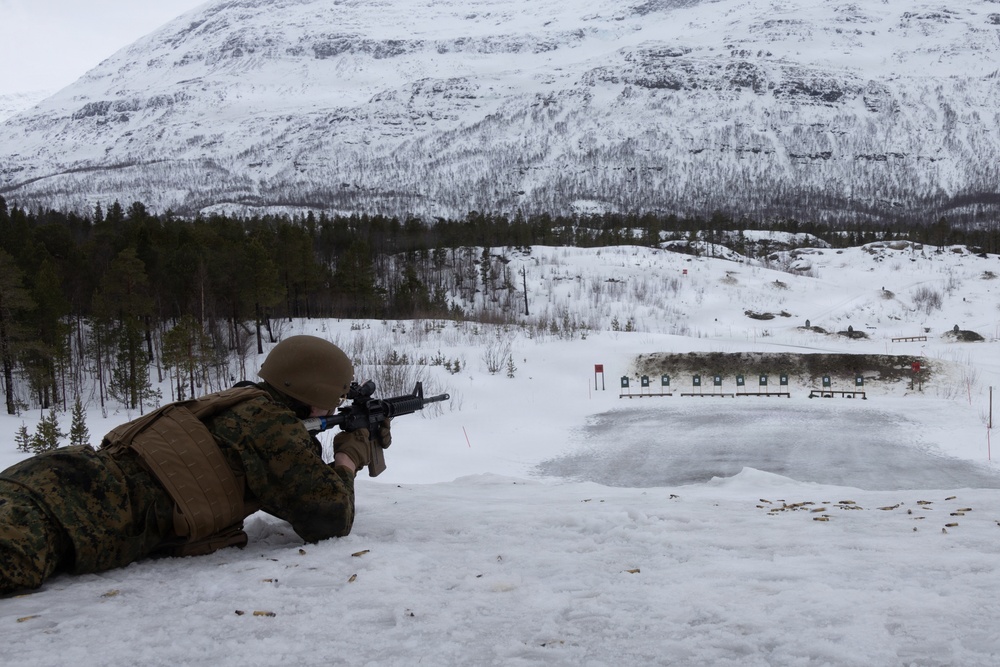 CORE 26 | Logistics Marines Hone marksmanship skills during Arctic exercise