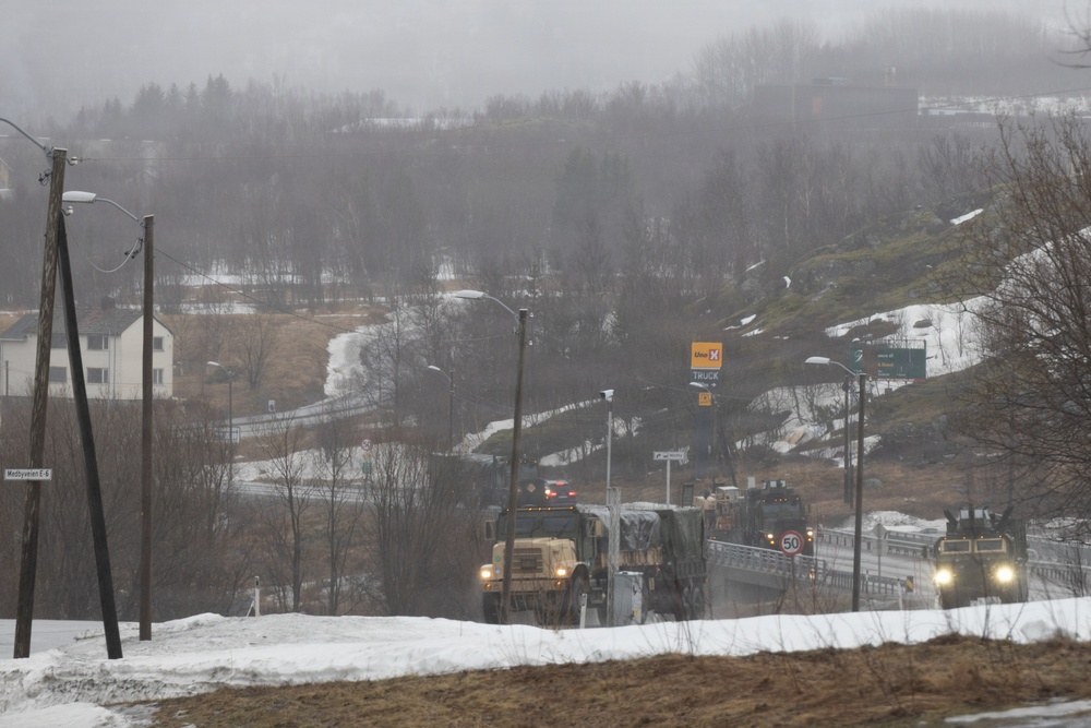 CORE 26 | U.S. Marines Conduct Cross-Border Convoy into Sweden for Arctic Exercise