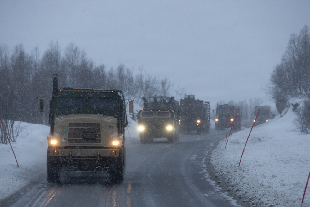 CORE 26 | U.S. Marines Conduct Cross-Border Convoy into Sweden for Arctic Exercise