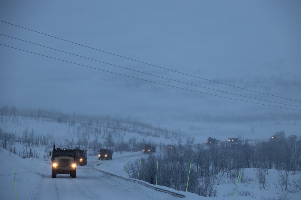 CORE 26 | U.S. Marines Conduct Cross-Border Convoy into Sweden for Arctic Exercise