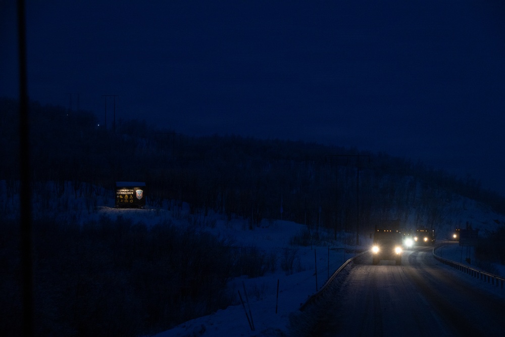 CORE 26 | U.S. Marines Conduct Cross-Border Convoy into Sweden for Arctic Exercise