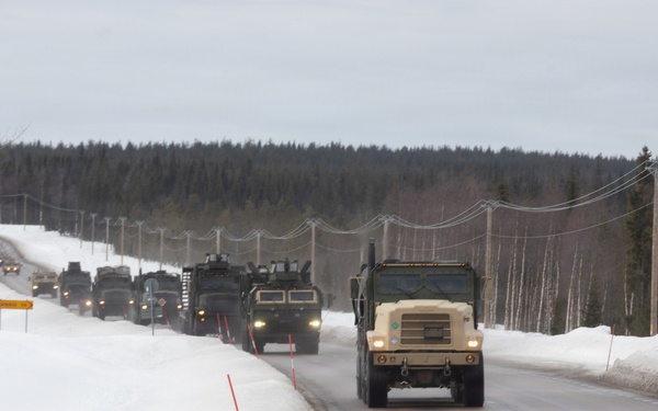 CORE 26 | Logistics Marines Complete Historic Cross-Border Convoy into Finland