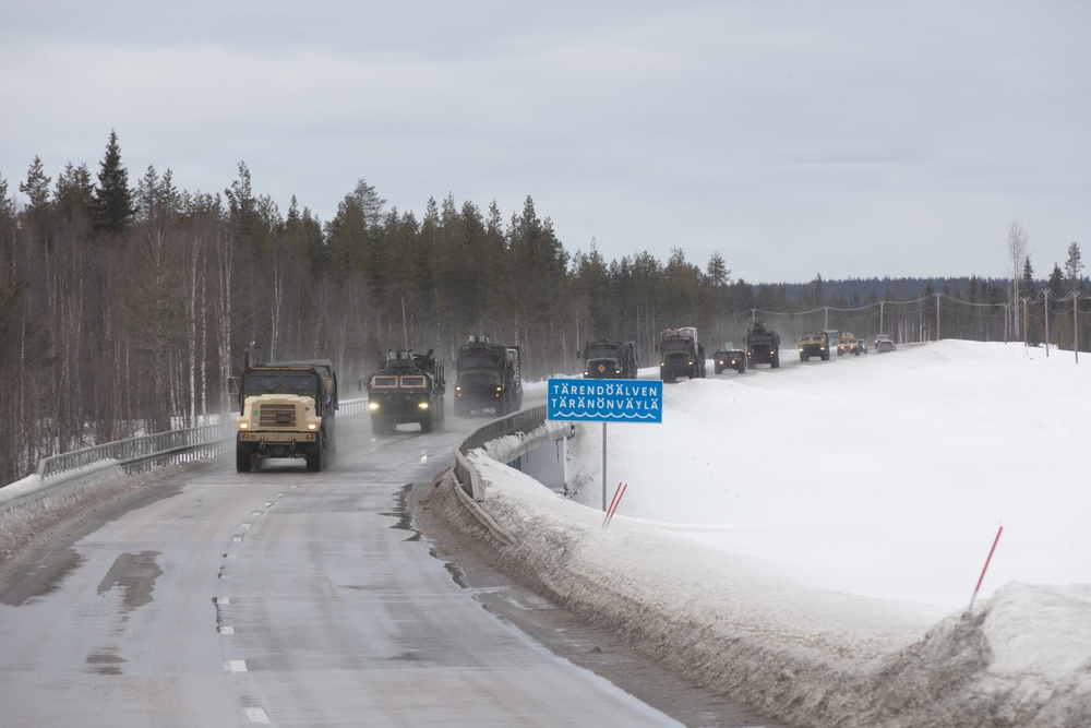 CORE 26 | Logistics Marines Complete Historic Cross-Border Convoy into Finland