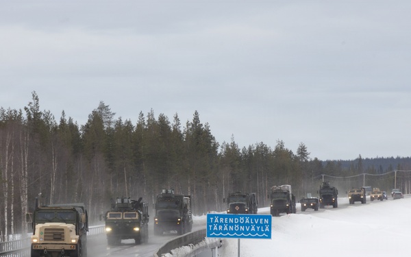 CORE 26 | Logistics Marines Complete Historic Cross-Border Convoy into Finland