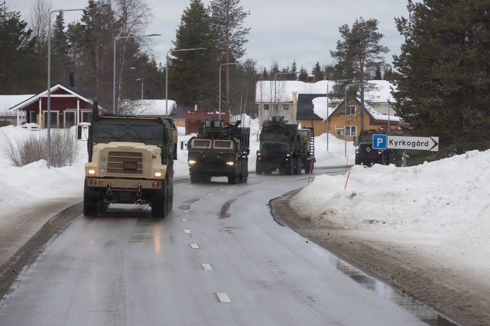 CORE 26 | Logistics Marines Complete Historic Cross-Border Convoy into Finland