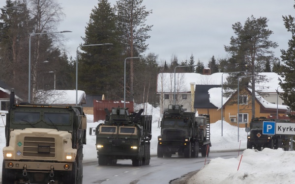 CORE 26 | Logistics Marines Complete Historic Cross-Border Convoy into Finland