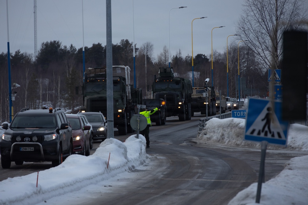 CORE 26 | Logistics Marines Complete Historic Cross-Border Convoy into Finland