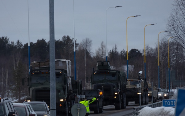CORE 26 | Logistics Marines Complete Historic Cross-Border Convoy into Finland