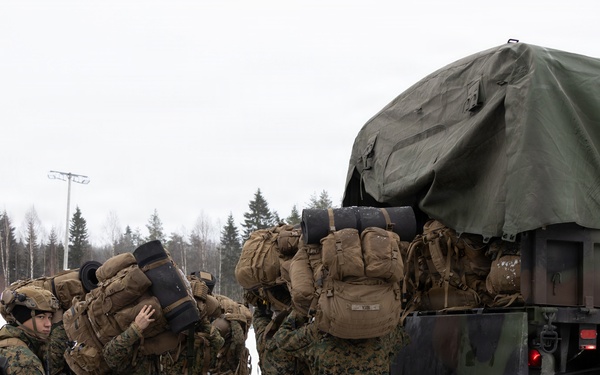 CORE 26 | Logistics Marines transport Infantry Marines during Arctic exercise