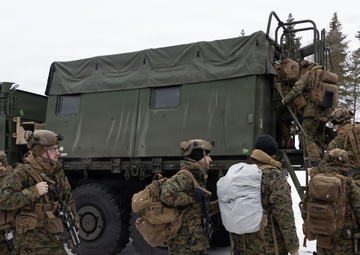 CORE 26 | Logistics Marines transport Infantry Marines during Arctic exercise