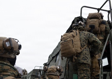 CORE 26 | Logistics Marines transport Infantry Marines during Arctic exercise