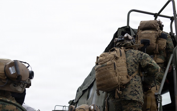 CORE 26 | Logistics Marines transport Infantry Marines during Arctic exercise