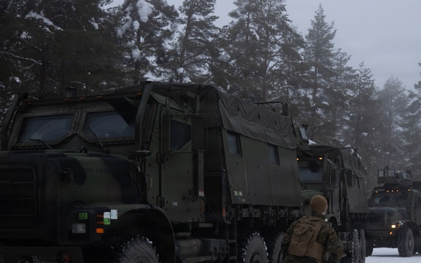 CORE 26 | Logistics Marines transport Infantry Marines during Arctic exercise