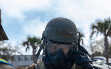 Tyndall Air Force Base personnel takes part of Noble Panther 26-4 sweep exercise