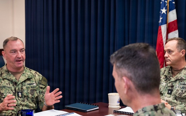 Master Chief Petty Officer of the Navy John Perryman, Visits Naval Support Activity Mid-South