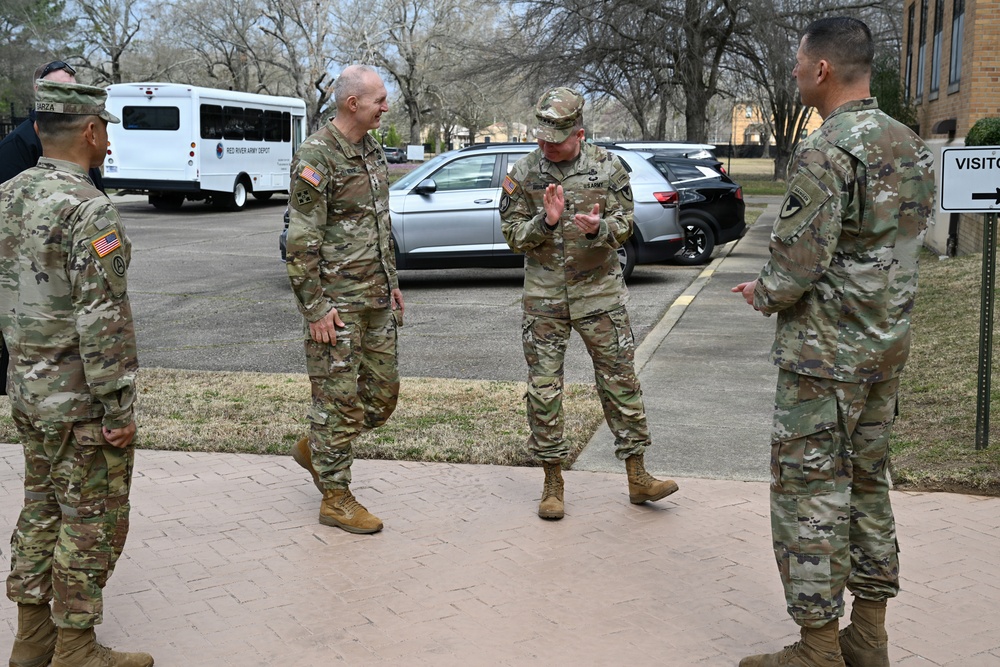 Army senior leaders visit Red River, assess depot’s role in modernization push