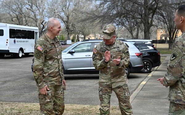 Army senior leaders visit Red River, assess depot’s role in modernization push