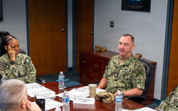 Master Chief Petty Officer of the Navy John Perryman, Visits Naval Support Activity Mid-South