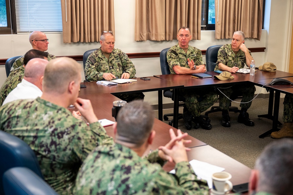 Master Chief Petty Officer of the Navy John Perryman, Visits Naval Support Activity Mid-South