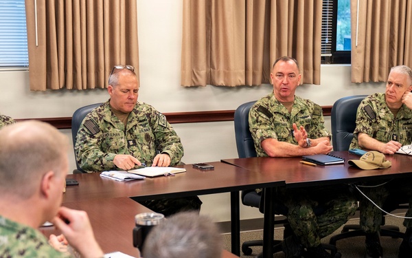 Master Chief Petty Officer of the Navy John Perryman, Visits Naval Support Activity Mid-South
