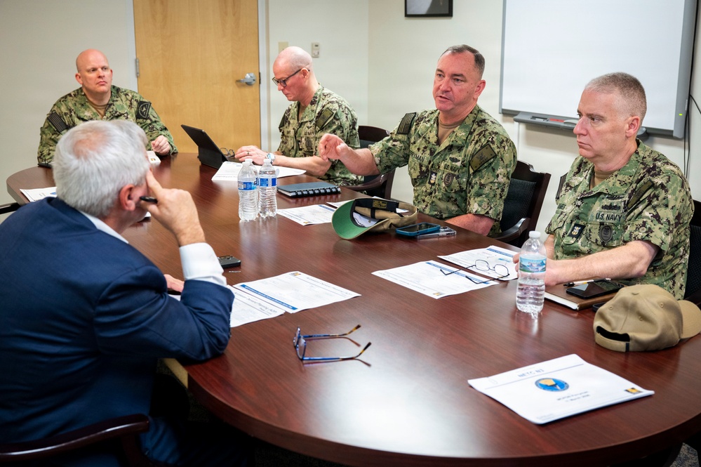 Master Chief Petty Officer of the Navy John Perryman, Visits Naval Support Activity Mid-South