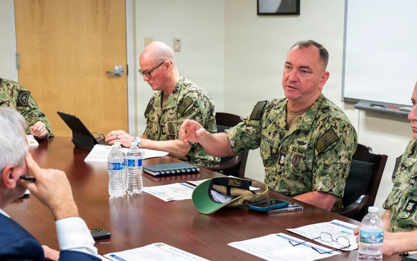 Master Chief Petty Officer of the Navy John Perryman, Visits Naval Support Activity Mid-South